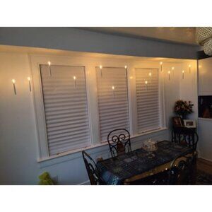 Halloween Decorations, Floating Candles with Wand, Magic Hanging Candles Flicker